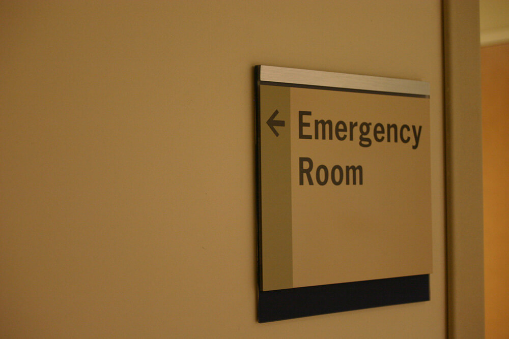 Emergency Room sign